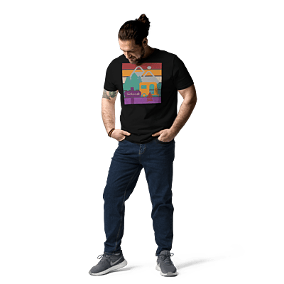 Rainbow Camping Tee